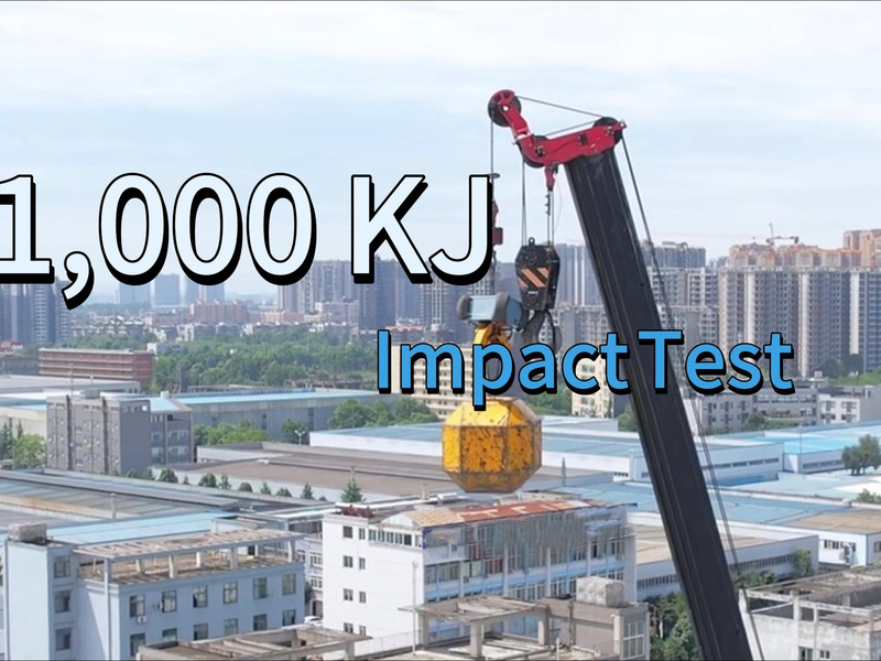 1,000 KJ Rockfall Tets